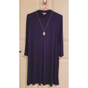Long Sleeved Shift Dress